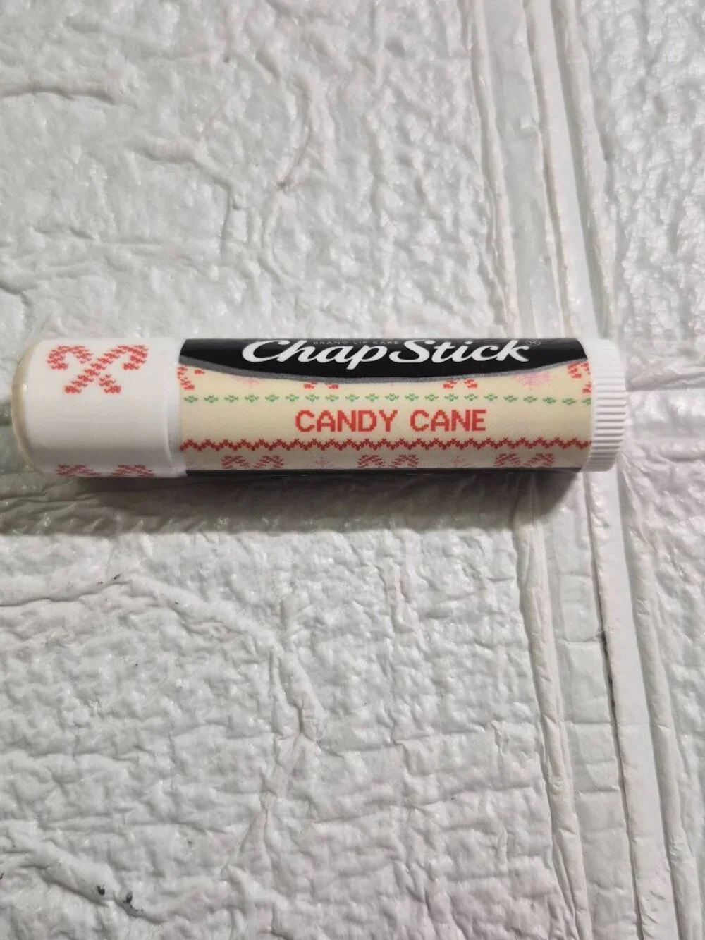 ChapStick Candy Cane Lip Balm 0.15 Oz New and Sealed